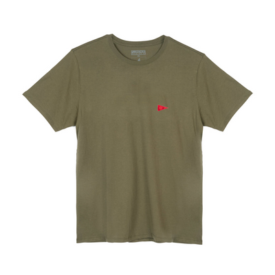 Color:Burnt Olive-Florence Marine X Burgee Recover Tee