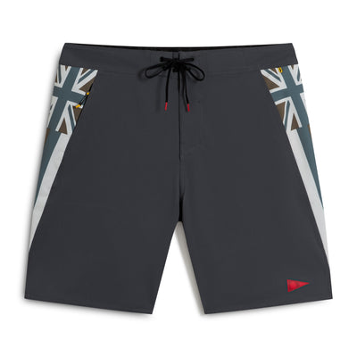 Color:Charcoal-Florence Marine X Pro Hawaii Boardshort