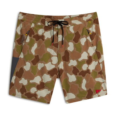 Color:Arid Tan Camo-F1 Cordura® Utility Boardshort