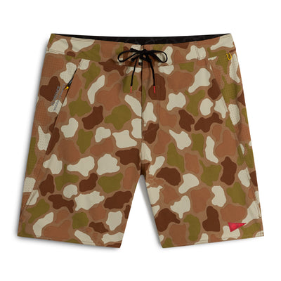 Color:Arid Tan Camo-Florence Cordura® Airtex Boardshort
