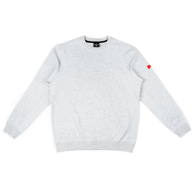 Color:Light Heather Grey-Florence Space Fleece Crew