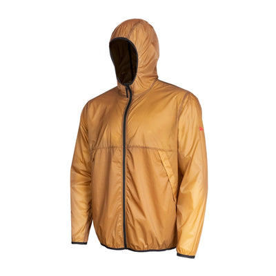Color:Mustard-Parachute Ultralight Packable Jacket