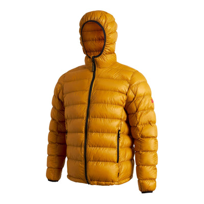 Color:Mustard-Florence Pertex® Hooded Down Puffer