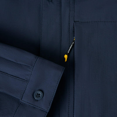 Color:Navy-Florence Airtex Expedition Long Sleeve Shirt