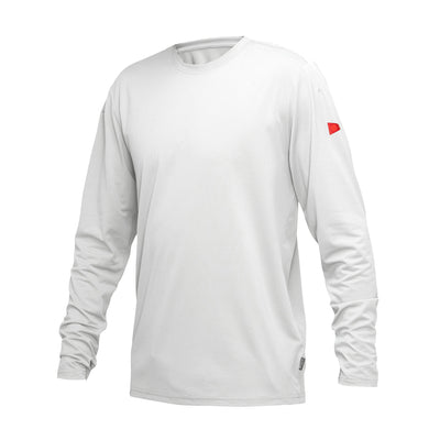 Color:White-Florence Long Sleeve Trainer Shirt