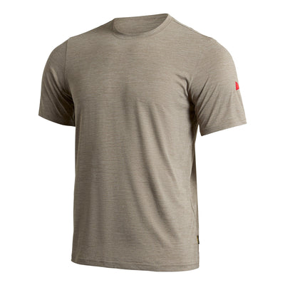 Color:Heather Vintage Khaki-Florence Airtex Short Sleeve Shirt