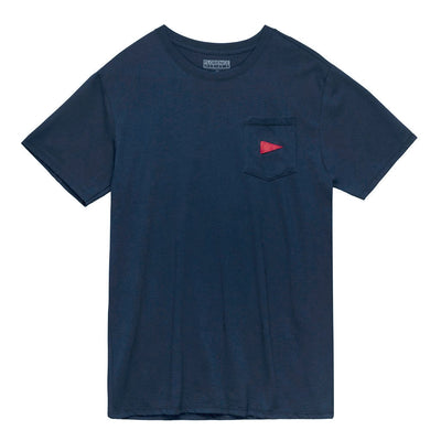 Color:Dark Navy-Burgee Pocket T-Shirt