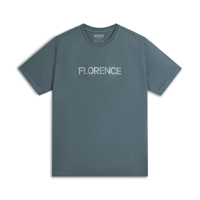 Color:Sea Blue-Florence T-Shirt