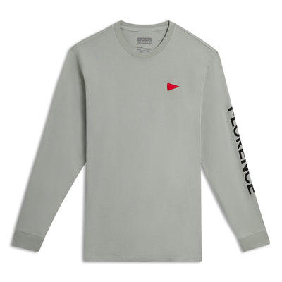 Color:Willow-Florence Burgee Long Sleeve T-Shirt 
