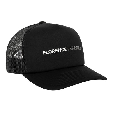 Color:Black-Florence Foam Trucker Hat