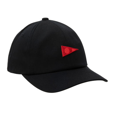 Color:Black-Florence Marine X Burgee Unstructured Hat