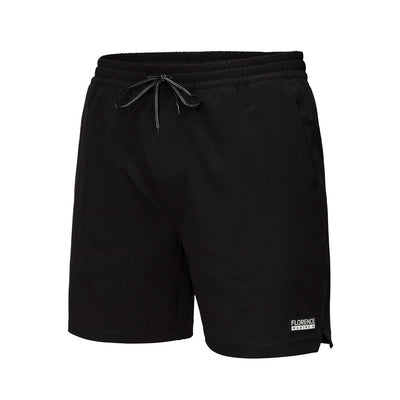 Color:Black-Florence Elastic Shorts