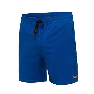 Color:Royal Blue-Florence Elastic Shorts