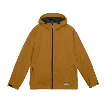 Color:Mustard-Florence 2.5 Layer Waterproof Shell