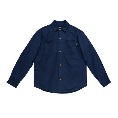 Color:Navy-Florence Windstop Overshirt