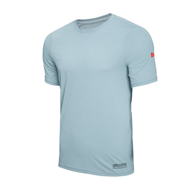 Color:Steel Blue-Florence Short Sleeve Trainer Shirt