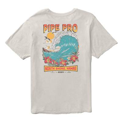 Color:Bone-Florence Pipe Pro Poster Tee